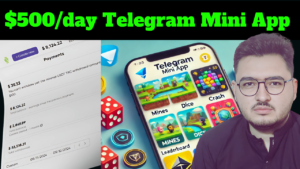 Case Study - $500day With a Telegram Mini App